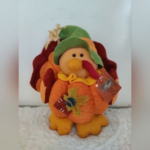 Very cute plush baby turkey for fall / Thanksgiving home decor 🦃 (NWT)